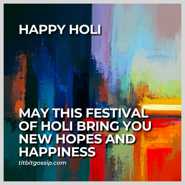 Holi ki rangeen shubh kaamnayen